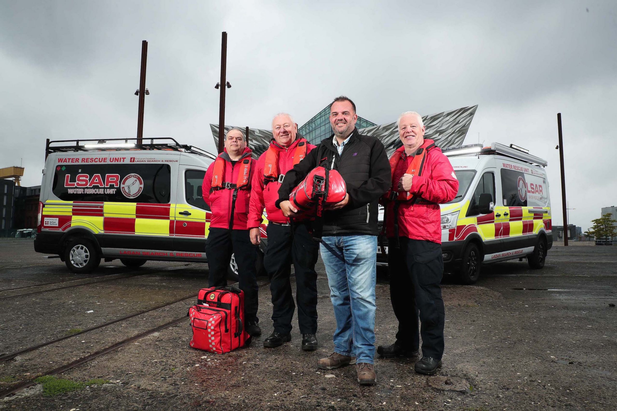 ETRUX Converts Bespoke Vehicles for Lagan Search and Rescue